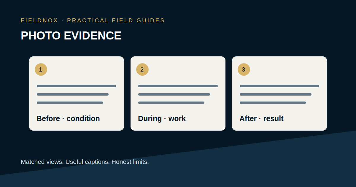 Before · condition → During · work → After · result
